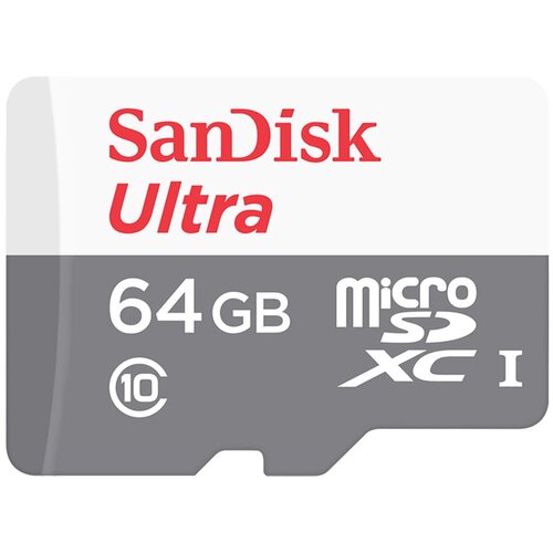 Karta pamięci SANDISK Ultra microSDXC 64GB + Adapter