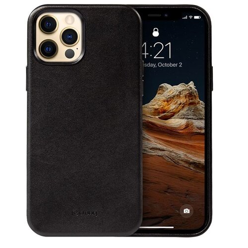 Etui CRONG Essential Cover do Apple iPhone 12 Pro Max Czarny