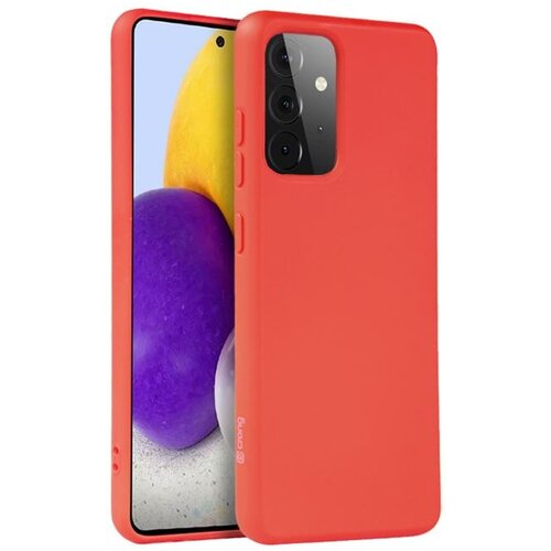 Etui CRONG Color Cover do Samsung Galaxy A72 Czerwony