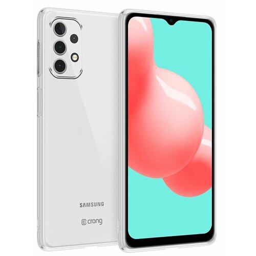 Etui CRONG Crystal Slim Cover do Samsung Galaxy A32 5G Przezroczysty