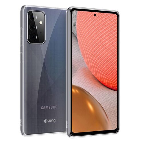 Etui CRONG Crystal Slim Cover do Samsung Galaxy A72 Przezroczysty