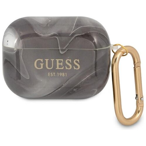 Etui na słuchawki GUESS Marble Collection do Apple AirPods Pro Szary