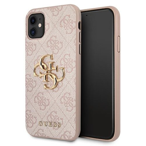 Etui GUESS 4G Big Metal Logo do Apple iPhone 11/Xr Różowy