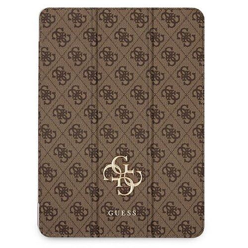 Etui na iPad Pro GUESS 4G Big Metal Logo Brązowy