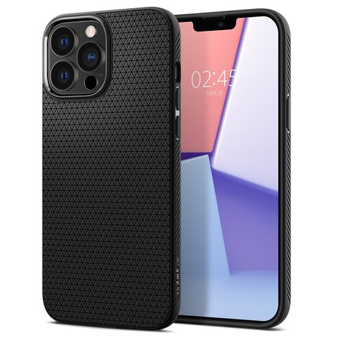Etui SPIGEN Liquid Air iPhone 13 Pro Max Czarny matowy