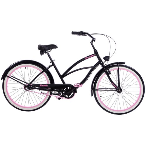 Rower miejski PLUMBIKE La Donna Rozzi 3B 26 cali damski Czarny