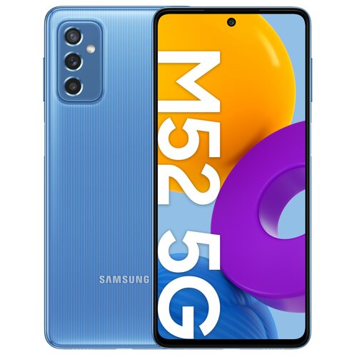 Smartfon SAMSUNG Galaxy M52 6/128GB 5G 6.7" 120Hz Niebieski SM-M526