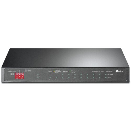 Switch TP-LINK TL-SG1210MP Gigabit Ethernet, 10 portów, Funkcja PoE
