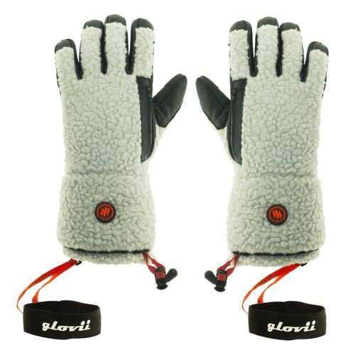 Podgrzewane rękawiczki GLOVII GS3 (rozmiar XL) Szaro-czarny