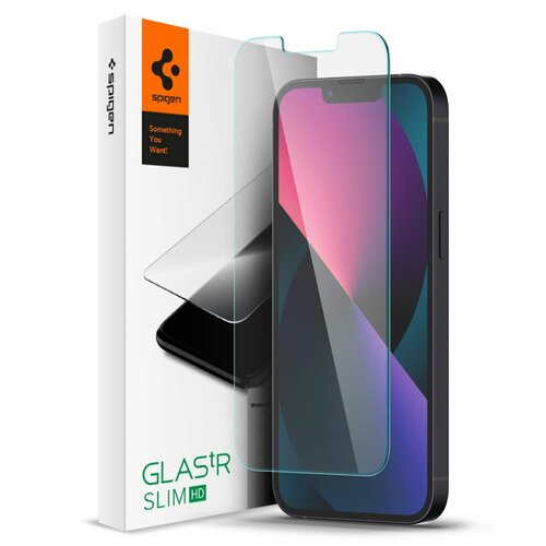 Szkło hartowane SPIGEN Slim do Apple iPhone 13/13 Pro