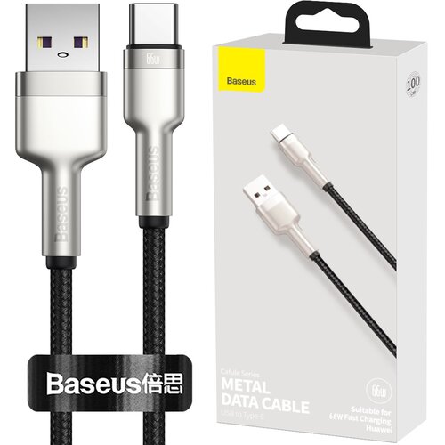 Kabel USB - USB-C BASEUS 1m Czarny