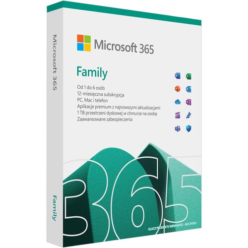 Program MICROSOFT 365 Family