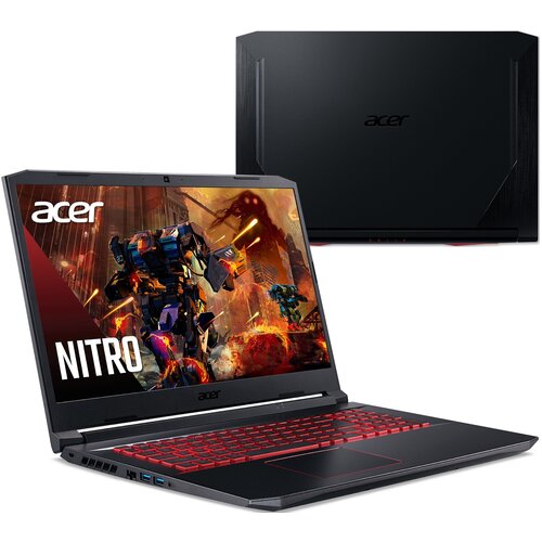 Laptop ACER Nitro 5 AN517-52 17.3" IPS 144Hz i5-10300H 16GB RAM 512GB SSD GeForce RTX3050 Windows 10 Home