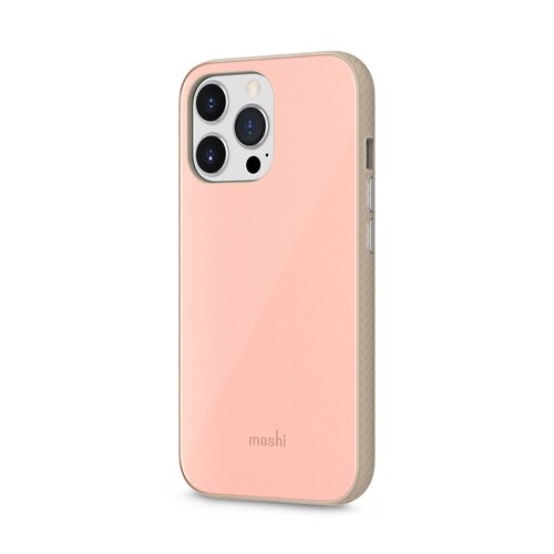 Etui MOSHI iGlaze Slim Hardshell Case do Apple iPhone 13 Pro Różowy