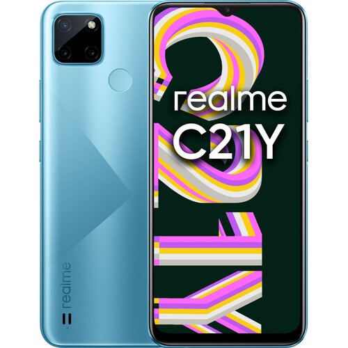 Smartfon REALME C21Y 4/64GB 6.5" Niebieski RMX3263