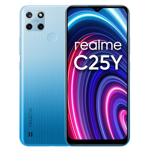 Smartfon REALME C25Y 4/128GB 6.5" Niebieski RMX3269