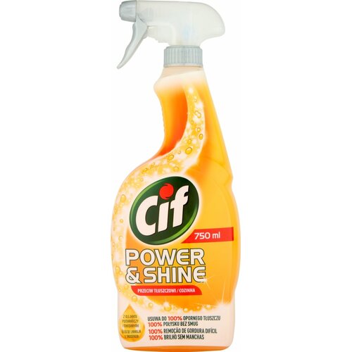 Płyn odtłuszczający CIF Power & Shine 750 ml