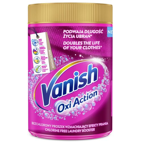 Odplamiacz do tkanin VANISH Oxi Action 0.625 kg