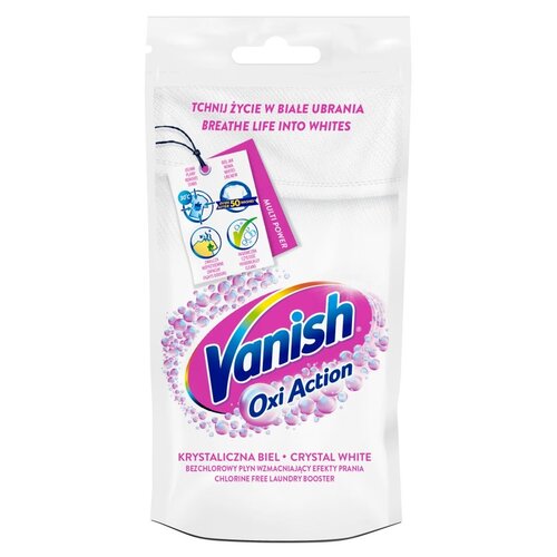 Odplamiacz do prania VANISH Oxi Action Biały 100 ml