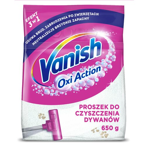 Proszek do prania dywanów VANISH Oxi Action 650 g