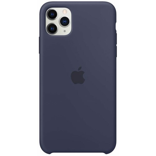 U Etui APPLE Silicone Case do iPhone 11 Pro Max Granatowy