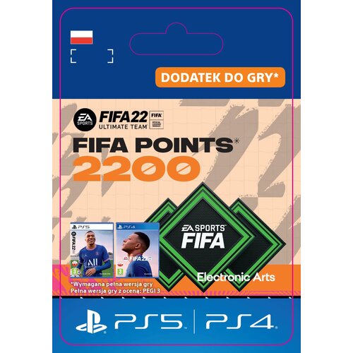 Kod aktywacyjny FIFA 22 - 2200 punktów