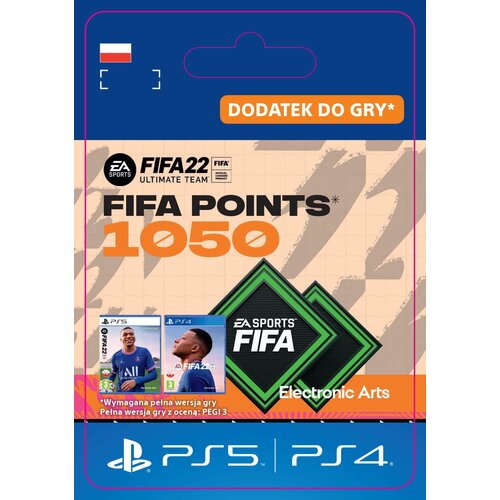 Kod aktywacyjny FIFA 22 - 1050 punktów