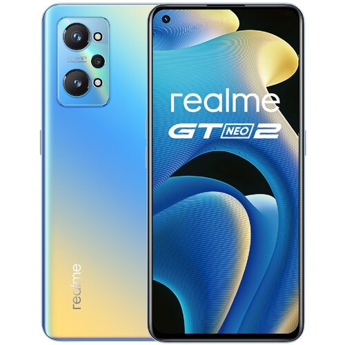 Smartfon REALME GT Neo 2 8/128GB 5G 6.6" 120Hz Niebieski RMX3370