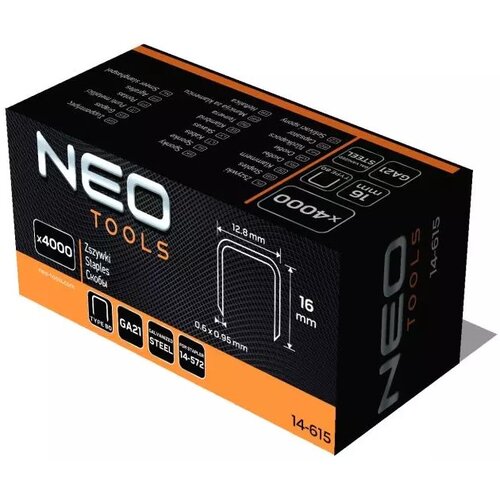 Zszywki NEO TOOLS 14-615 (4000 szt.)