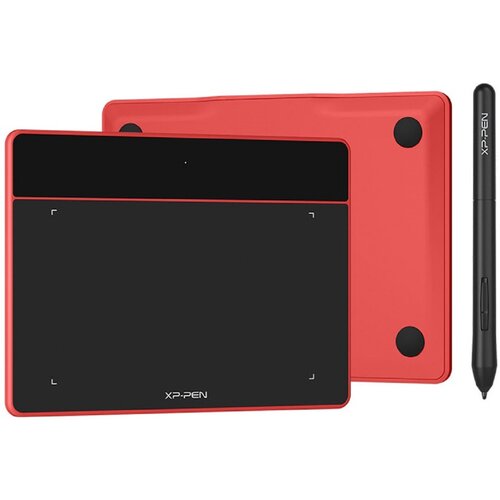 Tablet graficzny XP-PEN Deco Fun L Czerwony