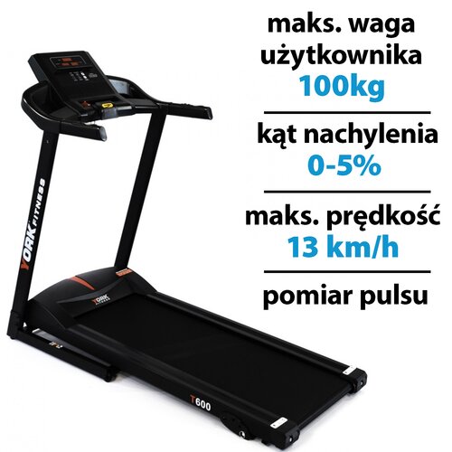 York t600 treadmill online