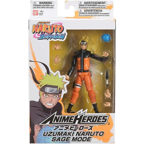 Figurka BANDAI Anime Heros Naruto Uzumaki Naruto Sage Mode AH36907