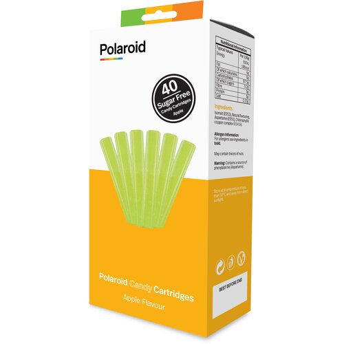 Filament POLAROID Candy Play Cartridges Jabłko PLA, Średnica 3 mm (40 szt.)