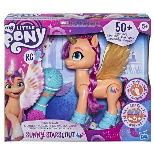 Figurka HASBRO My Little Pony Movie Śpiewająca Sunny na rolkach F1786