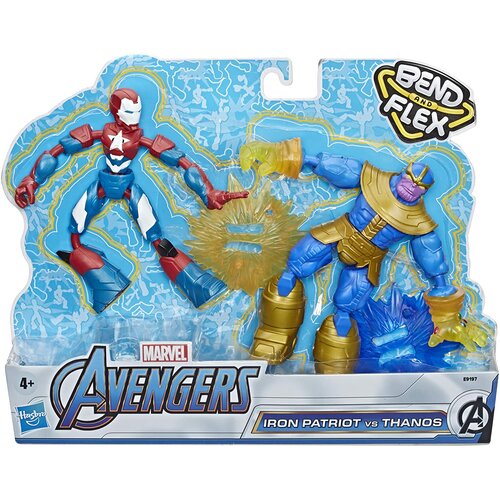 Zestaw figurek HASBRO Marvel Avengers Iron Patriot and Thanos E9197
