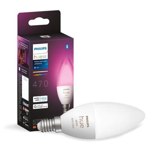 Inteligentna żarówka LED PHILIPS HUE 212748 4W E14