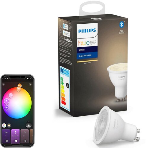 Inteligentna żarówka LED PHILIPS HUE 929001953507 5.2W GU10 Bluetooth