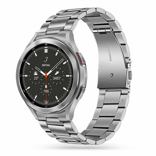 Pasek TECH-PROTECT Stainless do Samsung Galaxy Watch 4/5/5 Pro (40/42/44/45/46mm) Srebrny