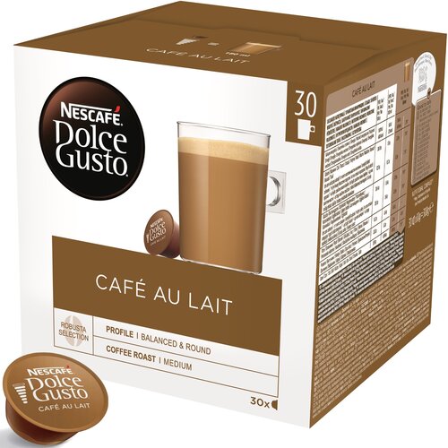 Kapsułki NESCAFE Cafe Au Lait do ekspresu Nescafe Dolce Gusto