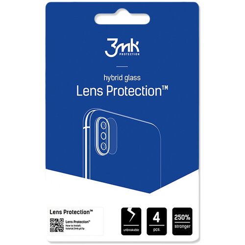 Nakładka na obiektyw 3MK Lens Protection do Samsung Galaxy A22 5G (4 szt.)