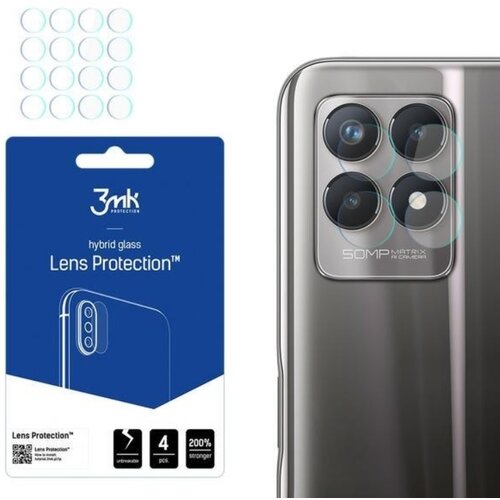 Szkło hybrydowe na obiektyw 3MK Lens Protection do Realme 8i