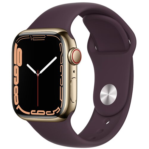 Apple Watch 7 GPS + Cellular 45mm koperta ze stali