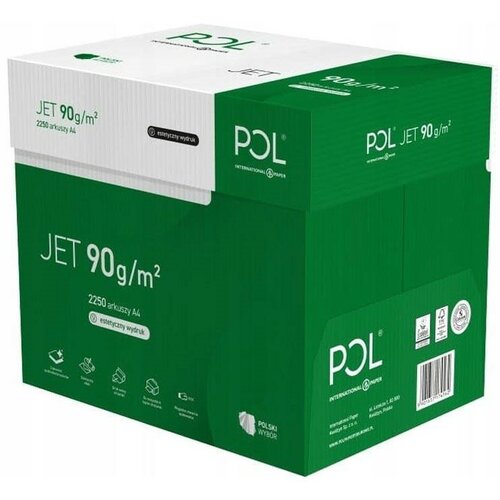 Papier do drukarki INTERNATIONAL PAPER Poljet A4 90g 9 x 250 arkuszy