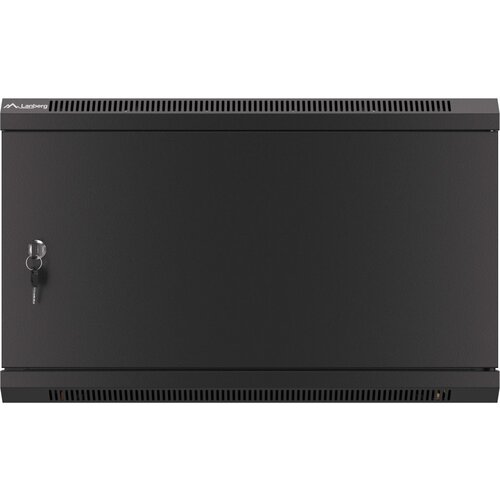 Szafa RACK LANBERG 19" 6U WF01-6406-00B 600 x 450 mm, Wisząca Czarny