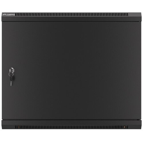 Szafa RACK LANBERG 19" 9U WF01-6609-00B 600 x 600 mm, Wisząca Czarny