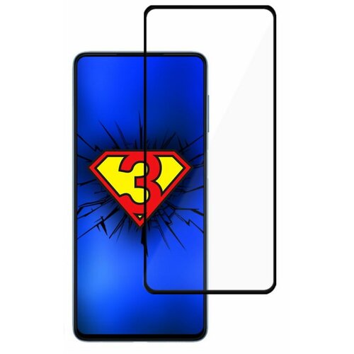Szkło hartowane 3MK HardGlass Max do Samsung Galaxy M52 5G Czarny
