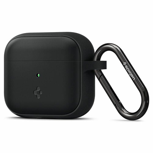 Etui na słuchawki SPIGEN Silicone Fit Apple Airpods 3 Czarny