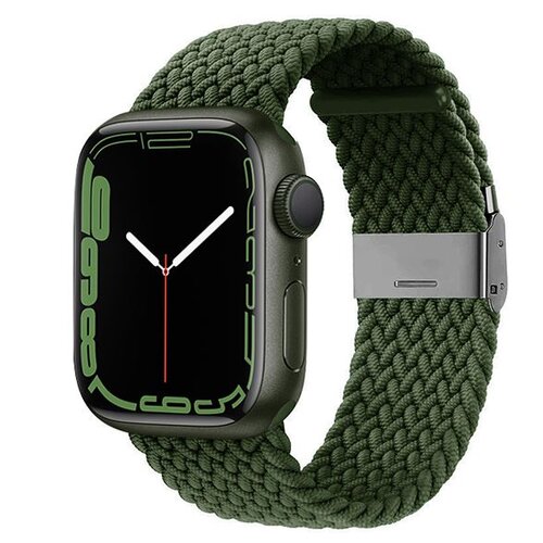 Pasek CRONG Wave Band do Apple Watch (42/44/45/49mm) Zielony