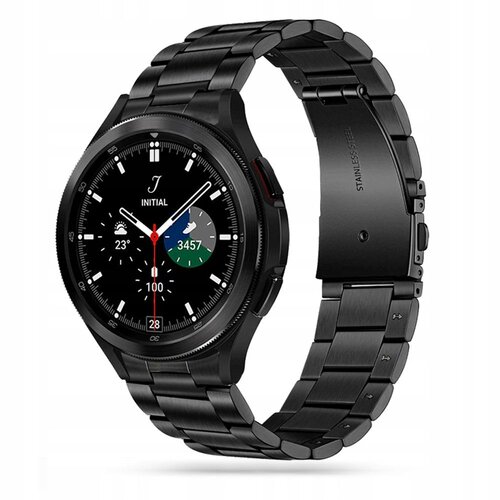 Pasek TECH-PROTECT Stainless do Samsung Galaxy Watch 4/5/5 Pro (40/42/44/45/46mm) Czarny