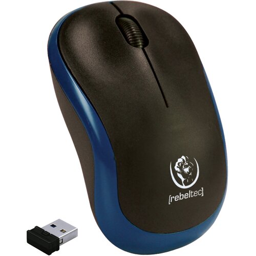 Mysz REBELTEC Meteor Czarno-niebieski